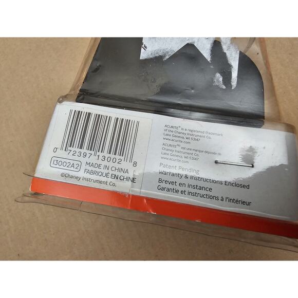 ACU RITE Intelli-Time Alarm Clock 13003A3 NEW Black Electric W/ Snooze Button - Picture 6 of 7